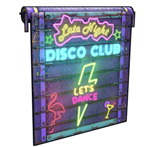 DanceClubGarageDoor